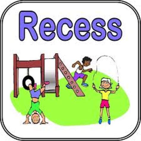 kids playing  recess clipart recess