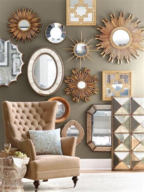wall mirror ideas   give  unique    room