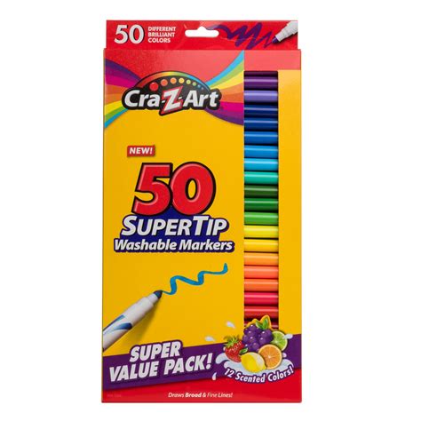 cra  art super tip washable markers  count  scented colors