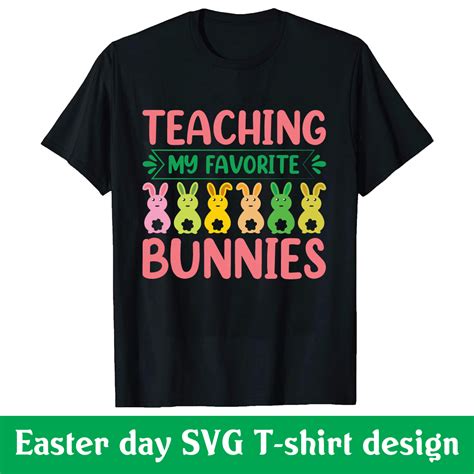 teaching my favorite bunnies svg t shirt design masterbundles
