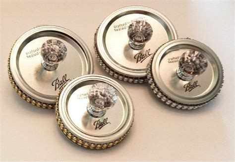 pin  decorative mason jar lids