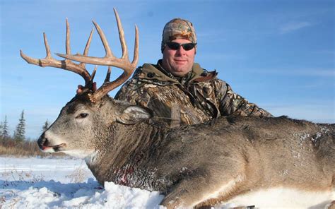 Alberta Whitetail Deer Hunting Trophy Whitetail Hunts Mike