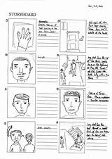 Storyboard List Shot sketch template