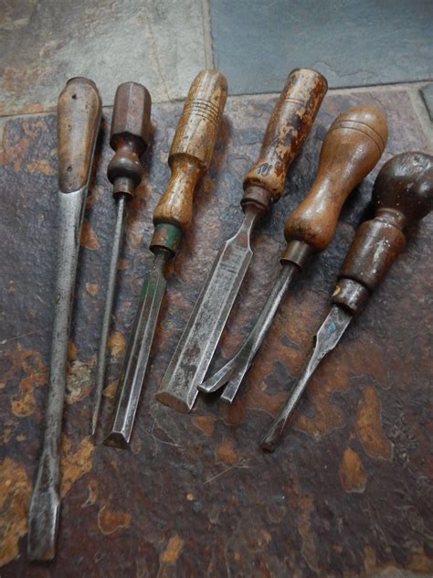vintage woodworking tools antique tools mens tools wooden handled