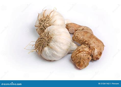 ginger  garlic stock photography image