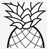 Pineapple Clipart Coloring Pages Cartoon Camping Nicepng sketch template