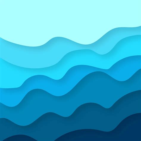 wave background vector art icons  graphics