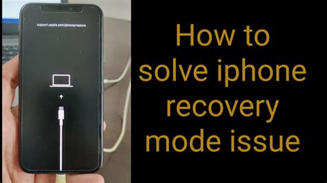 How To Fix Iphone Stuck In Recovery Mode How To Connect Iphone In