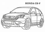 Honda Coloring Pages Civic Cars Color Kids Print Boys Printable Colouring раскраски Getcolorings Getdrawings Odyssey перейти доску выбрать Comments Printables sketch template