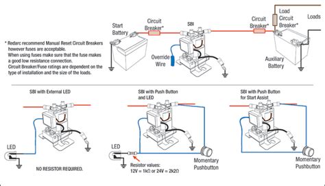 wiring diagram redarc dual battery system