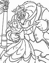Beast Coloring Beauty Pages Kids Printable Belle Et La Bete Coloriage Disney Animation Movies Drawing sketch template