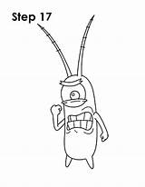 Plankton Spongebob Squarepants Outline Esponja Pineapple Nickelodeon Outlines Sketches sketch template