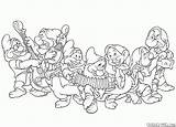 Gnomi Gnomos Zwerge Gnomes Malvorlagen Enanitos Nani Sette Divertono Blancanieves Sieben Ont Plaisir Biancaneve Divierten Schneewittchen Colorkid Dwarfs Nains Atchoum sketch template
