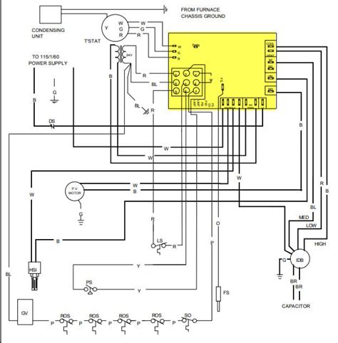 goodman furnace wiring diagram aruf
