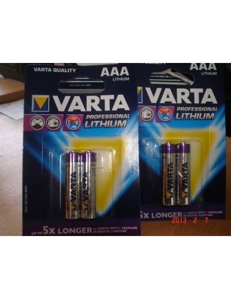 varta battery ultra lithium frg psc batteries baterijalt