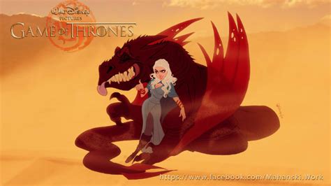 if game of thrones was a disney animated movie geekologie