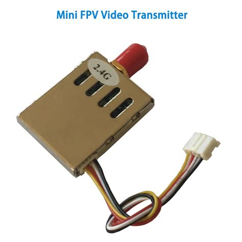 mini lightweight fpv video transmitter mhz mw wireless audio video transmitter