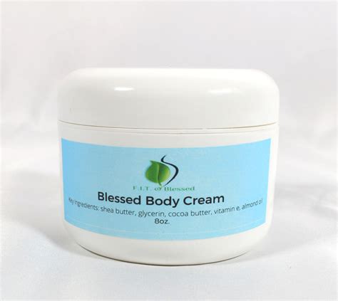 blessed body cream fit blessed spa  herbs