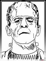 Frankenstein Drawing Coloring Pages Draw Step Monster Drawings Cartoon Halloween Tattoo Easy Sketches Movie Horror Monsters Printable Face Stencil Getcolorings sketch template