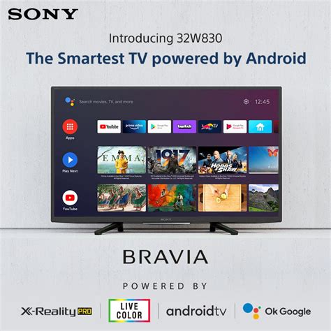 sony  smart android led tv launches  india