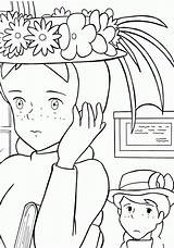 Gables Green Coloring Anne Pages Ann Popular sketch template