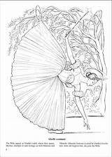 Coloring Pages Ballet Book Nutcracker Ballets Dance Favorite Fashion Adult Dover Ballerina Color Printable Books Drawing Amazon Sheets Colouring Sneathen sketch template