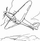 Coloring Tuskegee Airmen Getdrawings Mustang Sketch P51 sketch template
