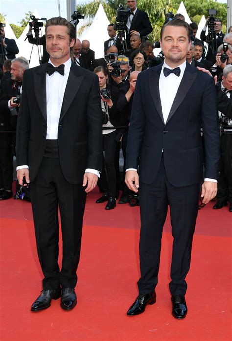 Brad Pitt And Leonardo Dicaprio Side By Side In Cannes As
