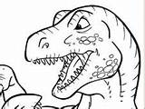 Fighting Rex Coloring Pages Games Dinosaur Play sketch template