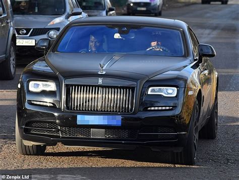 Man Utd Star Paul Pogba S £250 000 Rolls Royce Seen Parked In A