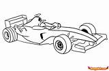 Car Draw Race Drawing F1 Outline Step Drawings Cartoon Paintingvalley sketch template