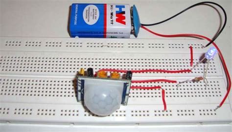 wire pir sensor diagrams