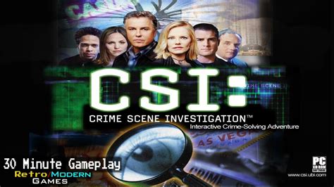 csi crime scene investigation pc  minute gameplay youtube