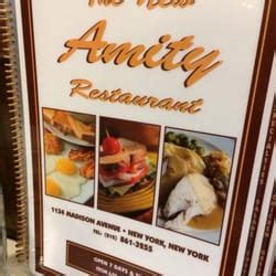 amity restaurant    reviews diners