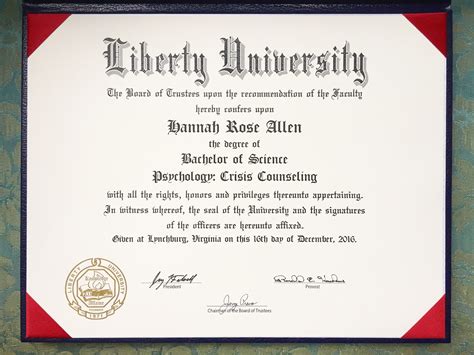 rose   lily college diploma