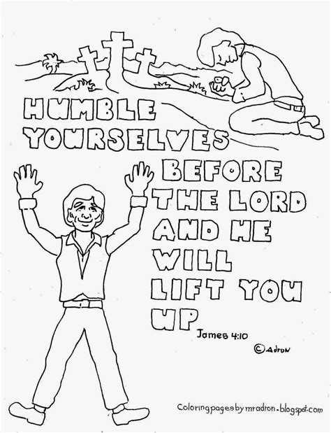 humility coloring page quentinnwood