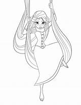 Coloring Pages Rapunzel Tangled Disney Series Princess Youloveit Sheets Ever Before After Printable Kids Baby Cartoon sketch template