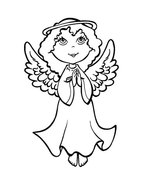 angels coloring pages  print  color