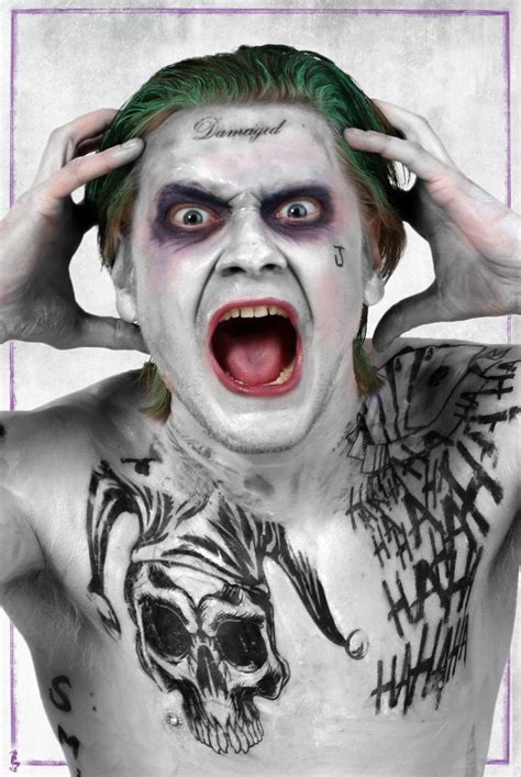 Jared Leto Joker Hand Tattoo Best Tattoo Ideas