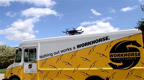 horsefly drone video truck launch  delivery youtube