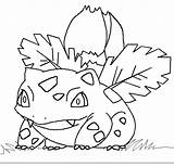 Pokemon Ivysaur Coloring Pages Color Venusaur Bulbasaur Drawings Type Pokemons Printable Cute sketch template