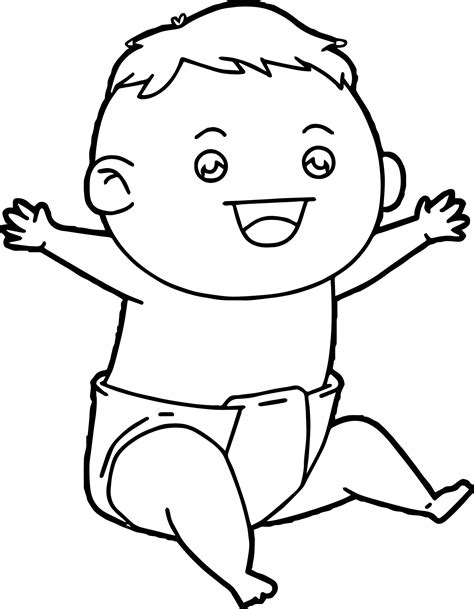 baby boy coloring pages home family style  art ideas