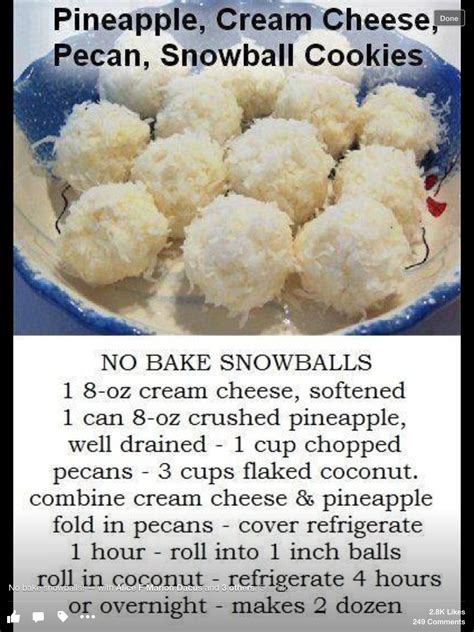 pin by cathy foster lemar on sweet yummyliciousness baked pineapple desserts pecan snowballs