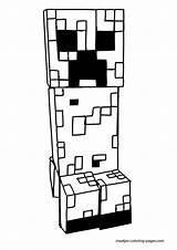 Creeper Coloriage Dessin Enderman Coloringhome Creepers Fabuleux Adults sketch template