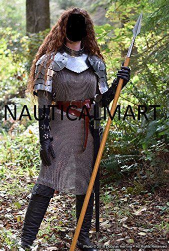 Nauticalmart Warrior Woman Medieval Armor Chainmail Shirt
