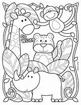 Coloring Pages Zoo Animal Animals Printable Sheets Sheet Colouring Kids Books Preschool Print Easy Drawings Worksheets Kindergarten Drawing Choose Board sketch template