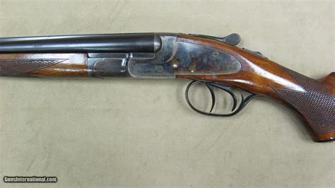 lc smith  gauge double barrel shotgun
