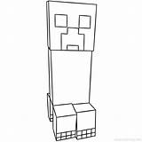 Creeper Mob Xcolorings sketch template