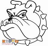 Bulldog Kidocoloringpages sketch template