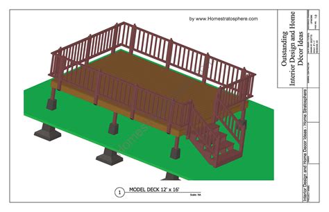 Get Free Deck Plans Online Here These Extensive Designs Include A Full